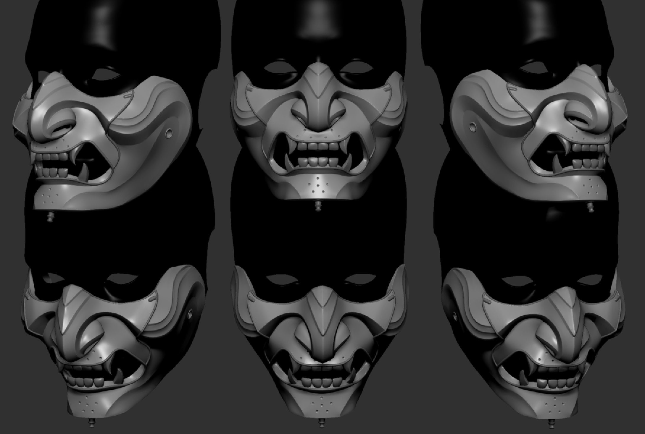 GHOST OF TSUSHIMA Ghost Mask Fan Art Cosplay Mask 3D Print Etsy Australia