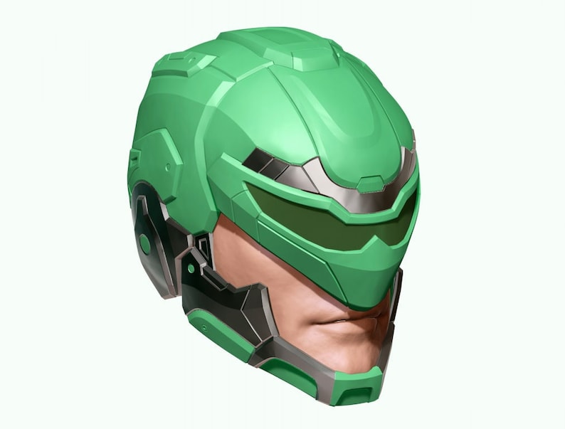 Sci Fi Helmet Cosplay Mask STL File 3D Print Etsy
