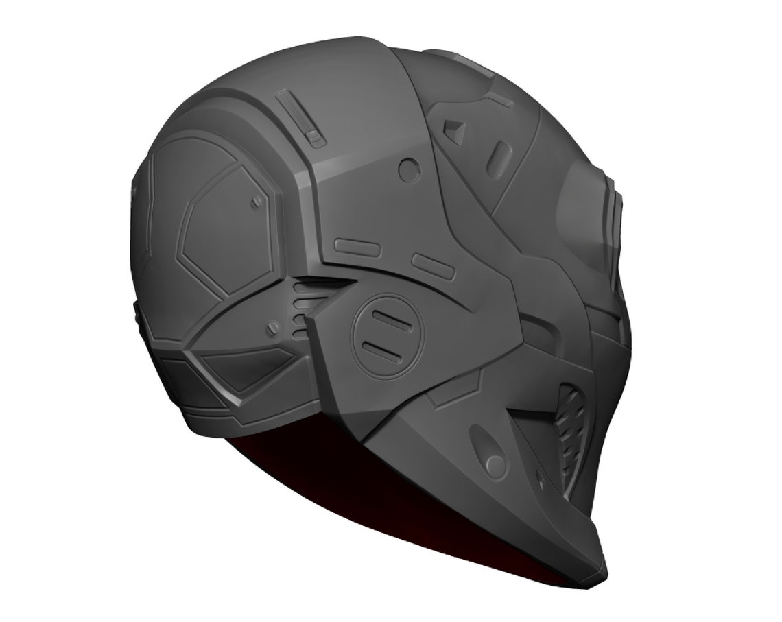 Deadshot Helmet / Super hero Helmet / STL 3D Print fan art | Etsy