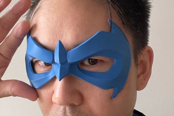 Nightwing special BLUE Cosplay costume halloween Mask 3D print