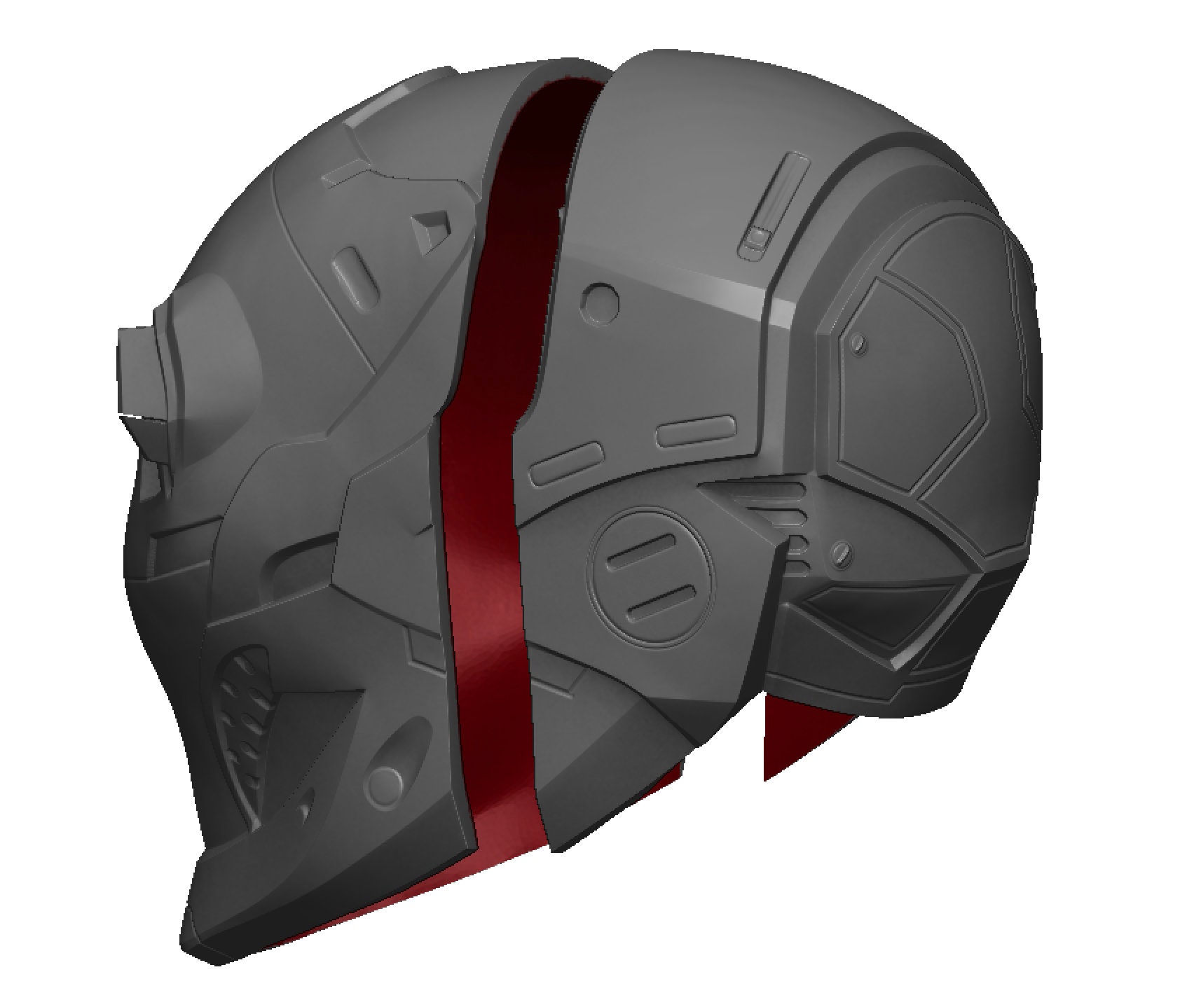 Deadshot Helmet / Super Hero Helmet / STL 3D Print Fan Art | Etsy UK