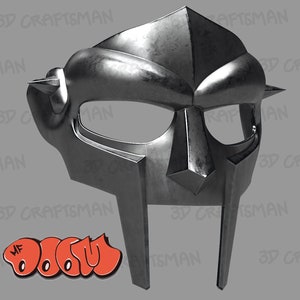MF Doom Mask 3D Print Ready