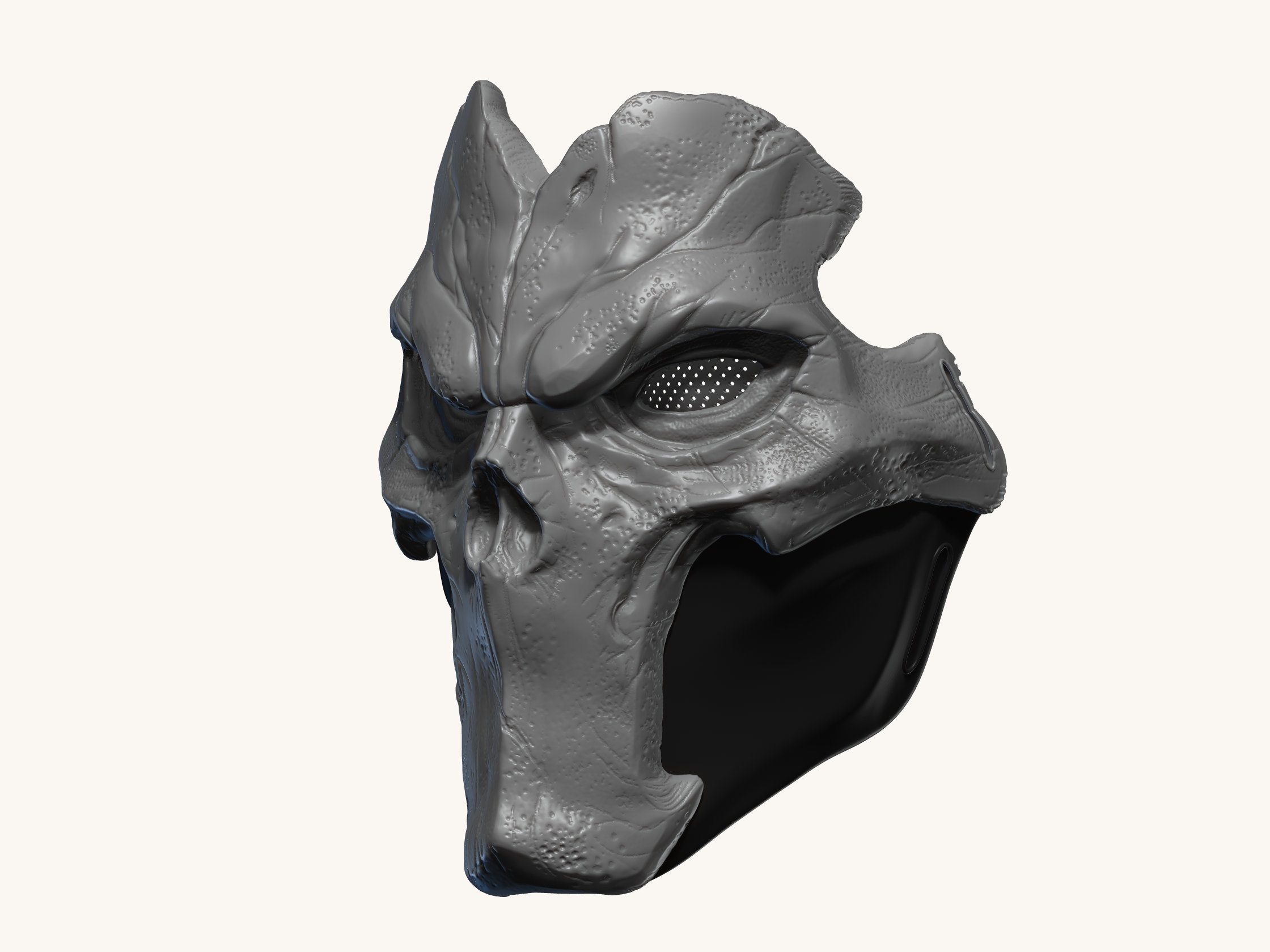 Darksiders - Death Cosplay Mask STL 3D Print File - Etsy Finland, image size:2240x1680