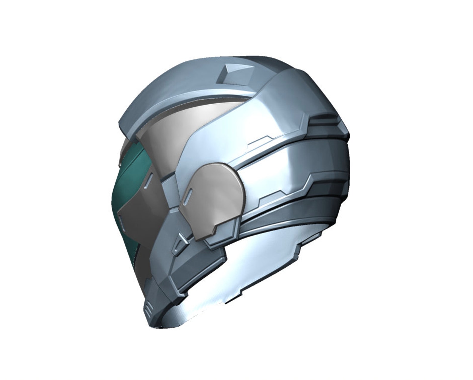 Sci Fi Helmet Cosplay Mask STL File 3D Print Etsy