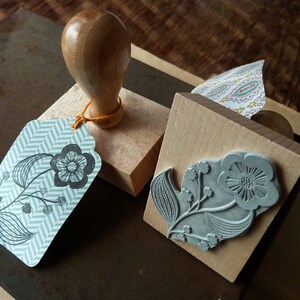 Stempel Blume GROSS Bild 1