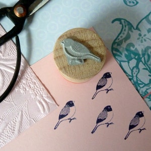 Stempel Vogel Bild 1