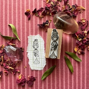 Stempel "Blumenkinder - September" - Gr. M