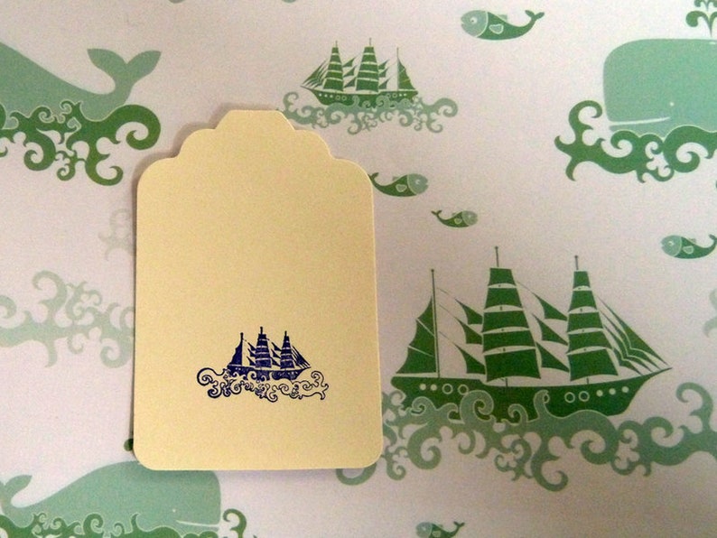 Stempel Schiff Bild 2