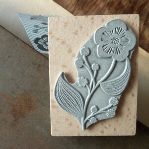 Stempel Blume GROSS Bild 2