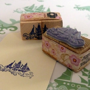 Stempel Schiff Bild 1