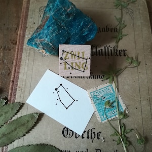 STEMPEL "Sternzeichen Sternbild Zwillinge" - Gr. M