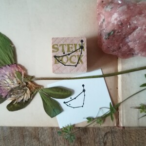 STEMPEL "Sternzeichen Sternbild Steinbock" - Gr. M
