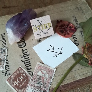 STEMPEL "Sternzeichen Sternbild Stier" - Gr. M
