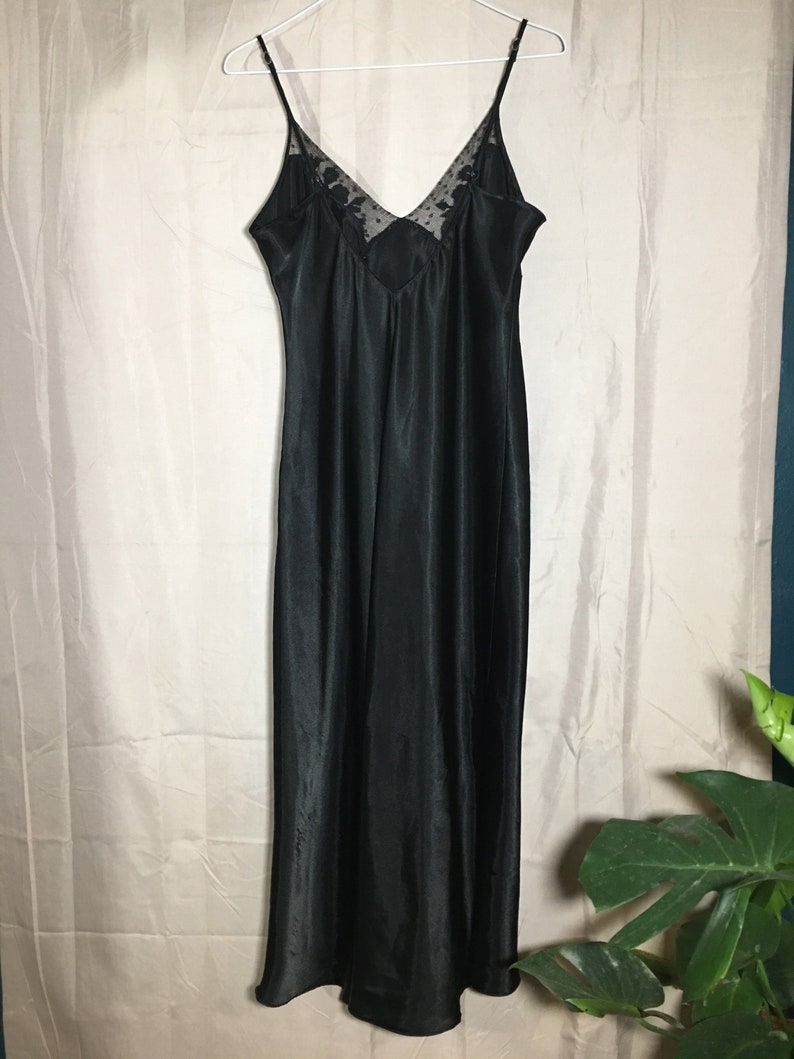 Black Vintage Slipdress