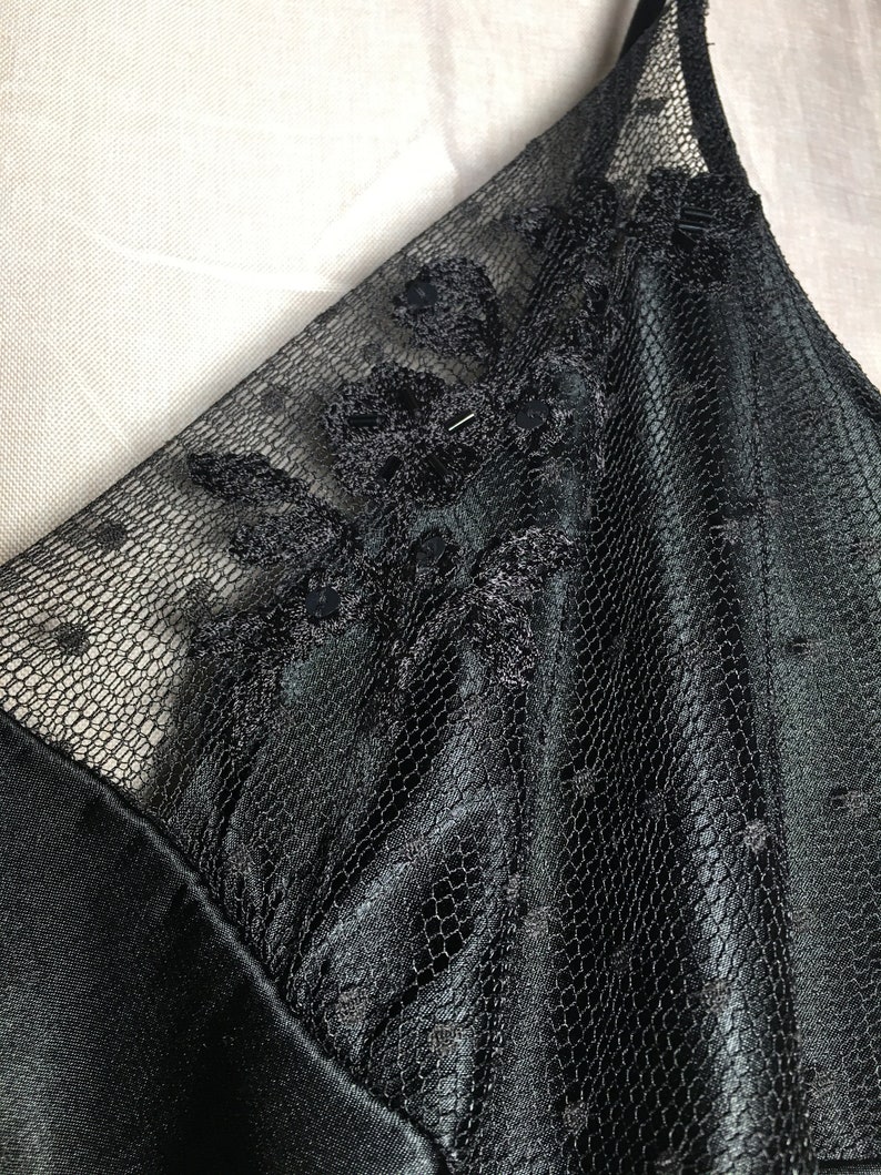 Black Vintage Slipdress