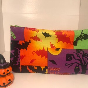 Vintage Halloween Zipper Bag - Makeup/Accessories/Artist