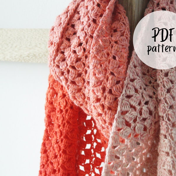 Crochet pattern shawl Scheepjes Whirl, The Little Meringue shawl, crochet pattern shawl, crochet pattern yarn cake, shawl crochet pattern