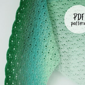 Crochet pattern triangle shawl Scheepjes Whirl, The Cloud no9 Shawl, crochet pattern triangle shawl, crochet pattern yarn cake