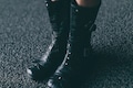 Punk Priestess leather boots - Festival boots - Leather boots product logo