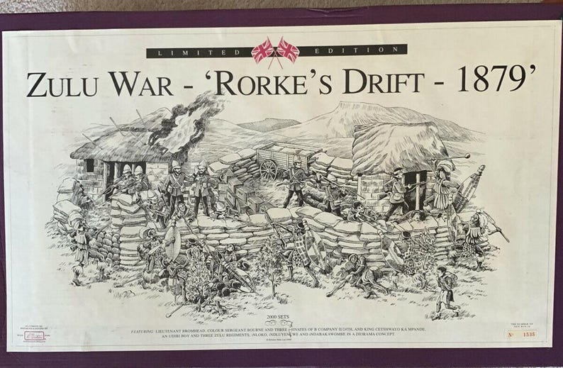 Britains 5198: Zulu War, Rorke’s Drift 1879, Rorkes Drift Diorama - Etsy