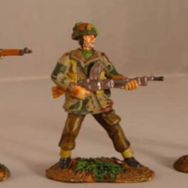 CONTE WW2 47098 British Paratroopers Advancing The Longest Day