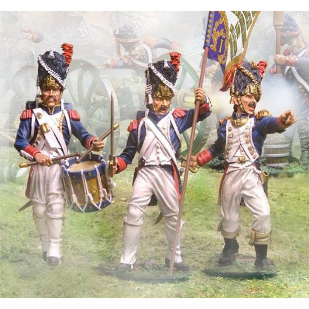 Collectors Showcase Military Miniatures Napoleons Old Guard Command ...