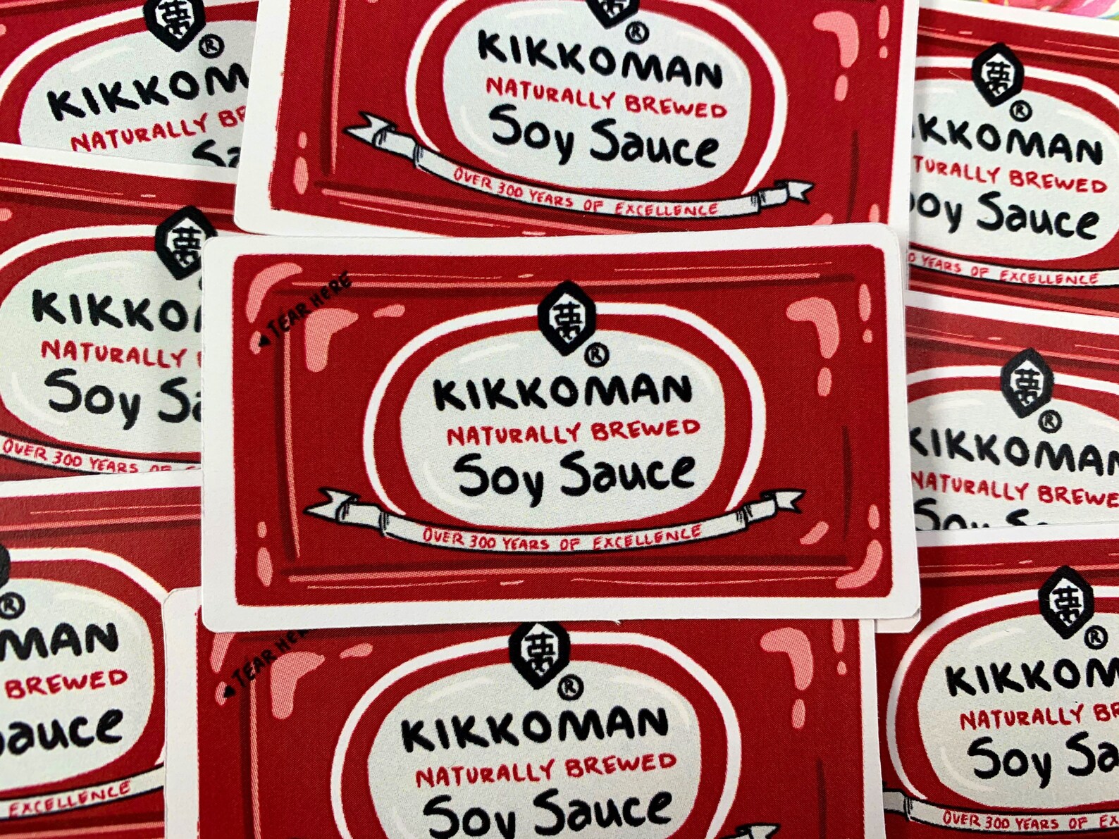 Kikkoman Soy Sauce Packet Laptop Hydroflask Sticker | Etsy