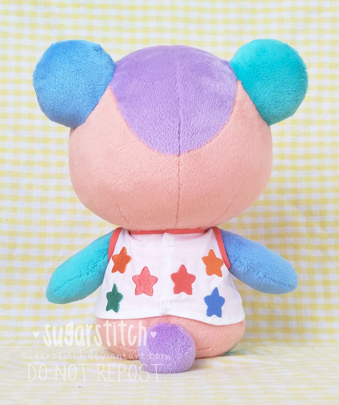 Animal Crossing Stitches Custom Art Plush Etsy
