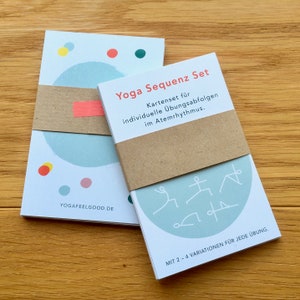 Yogakaarten, Yogasequentieset, Yogaoefenkaarten, Yogaroutine