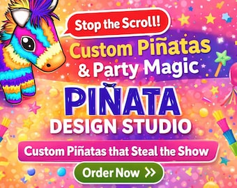 High Detail Mini 3D Piñata