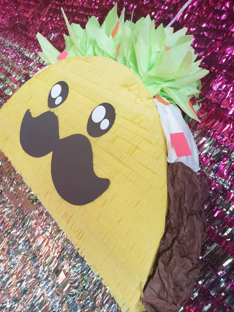 Pinata Taco Food Pinata Cute Photo Prop Fun Party Game Etsy Ireland
