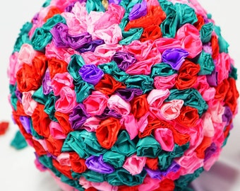 Paper Flower Bouquet Wedding Pinata & Card Holder