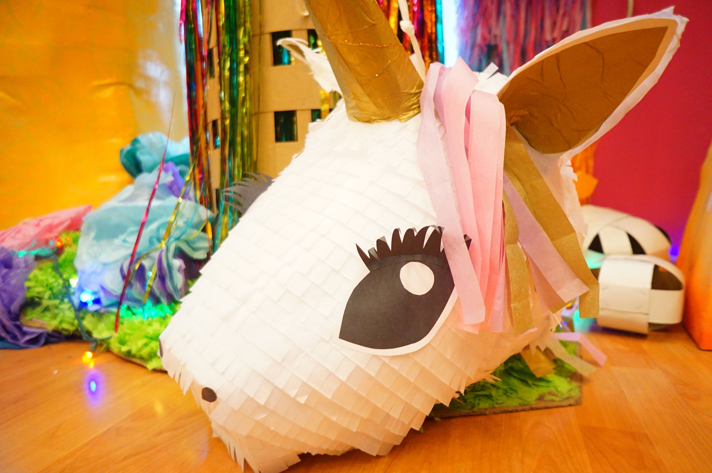 Piñata unicornio para rellenar Juego fiesta Piñata niñas Celebración  cumpleaños 4052025314736