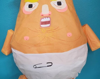 Baby Trump Pinata | Handmade Political Party Game
