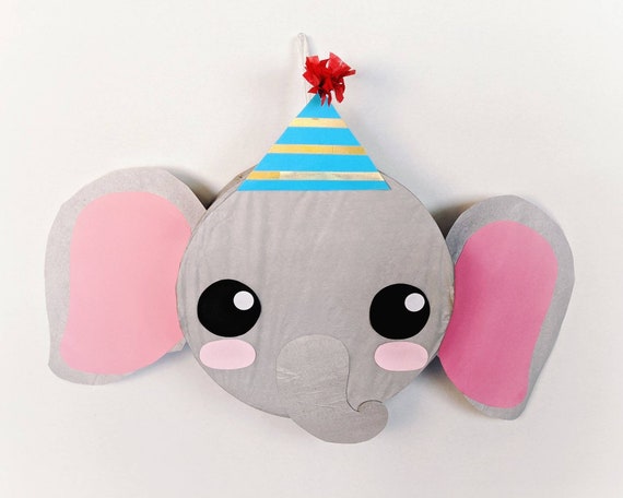 Pinata Baby Elephant Fun Party Game Baby Shower Ideas Etsy