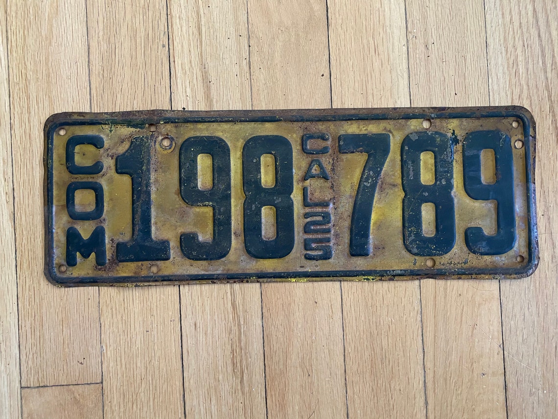 How Much Is A Commercial License Plate at Loni Chavez blog