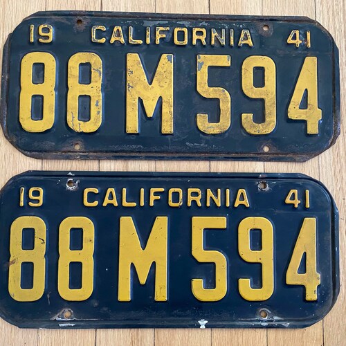 レトロ ビンテージ 1939年製 CALIFORNIAWORLD’SFAIR カリフォルニアワールドフェア ナンバープレート レトロ ビンテージ 1939年製 CALIFORNIAWORLD'SFAIR