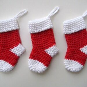 Crochet pattern christmas stocking Santa Socks PDF patt no25 uk and us terms immagine 2