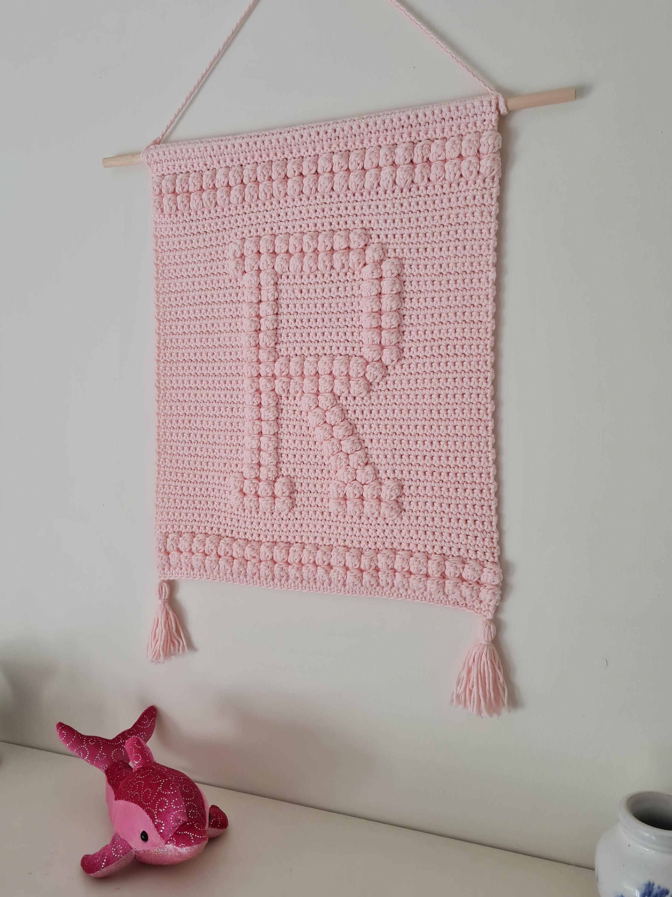 Crochet Pattern Letter R Beginner Crochet Pattern Letter R Wall Hanging, PDF, UK & US Terms No118 ...