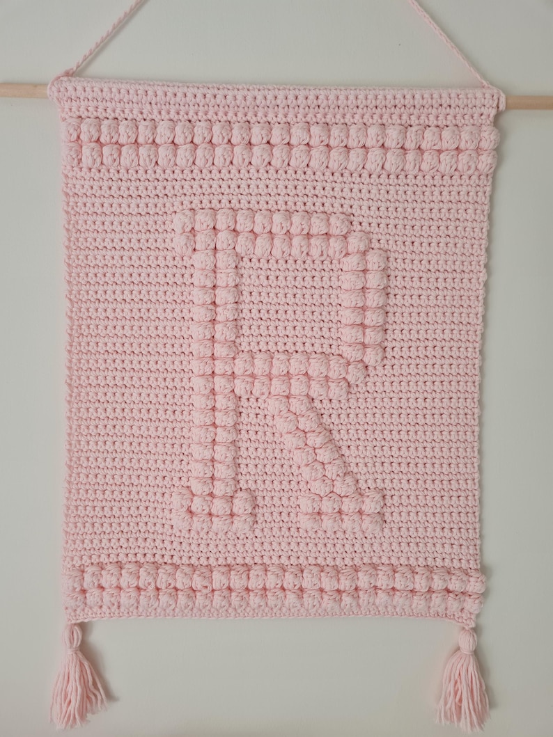 Crochet Pattern Letter R Beginner Crochet Pattern Letter R Wall Hanging, PDF, UK & US Terms No118 ...