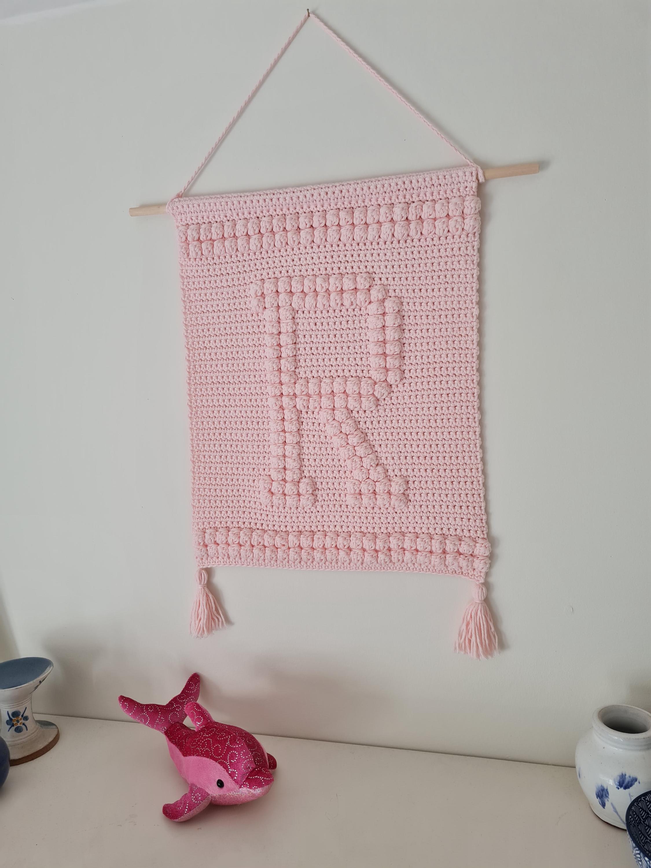 Crochet Pattern Letter R Beginner Crochet Pattern Letter R Wall Hanging, PDF, UK & US Terms No118 ...