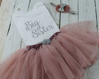 dusty rose tutu