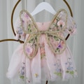 Fairy Wings Butterfly Wings Baby & Child Floral Fairy Wings Dress Up Wings Pretend Play Floral Birthday Costume