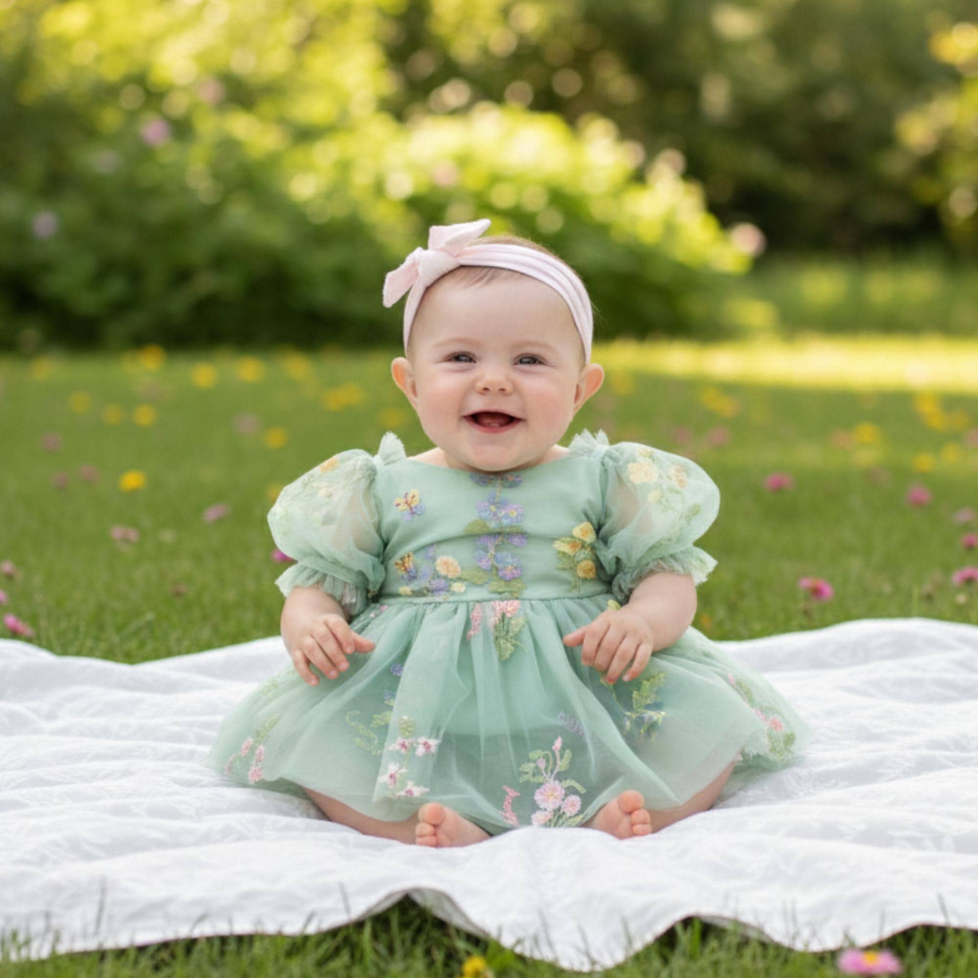 green emerald velvet dress Lime Green Twirl Dress U-PICK Sleeve length in baby, toddler, and girl –  Flax and Wool Threads main image 0