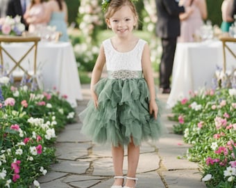 green emerald velvet dress Mini Whimsical Maxi Dress in Sage main image 1
