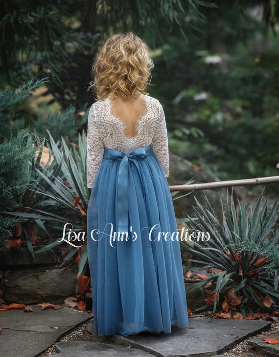 Dusty Blue Mother of the Bride Dresses