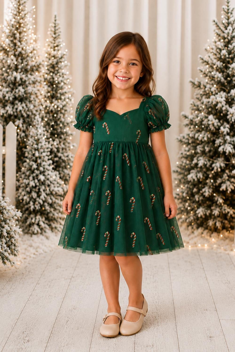 girls size 14 christmas dress 14/16 Size:US 8.5 / EU 41.5 Vintage 90s Girly Mod Bundle-3PCS Knee length