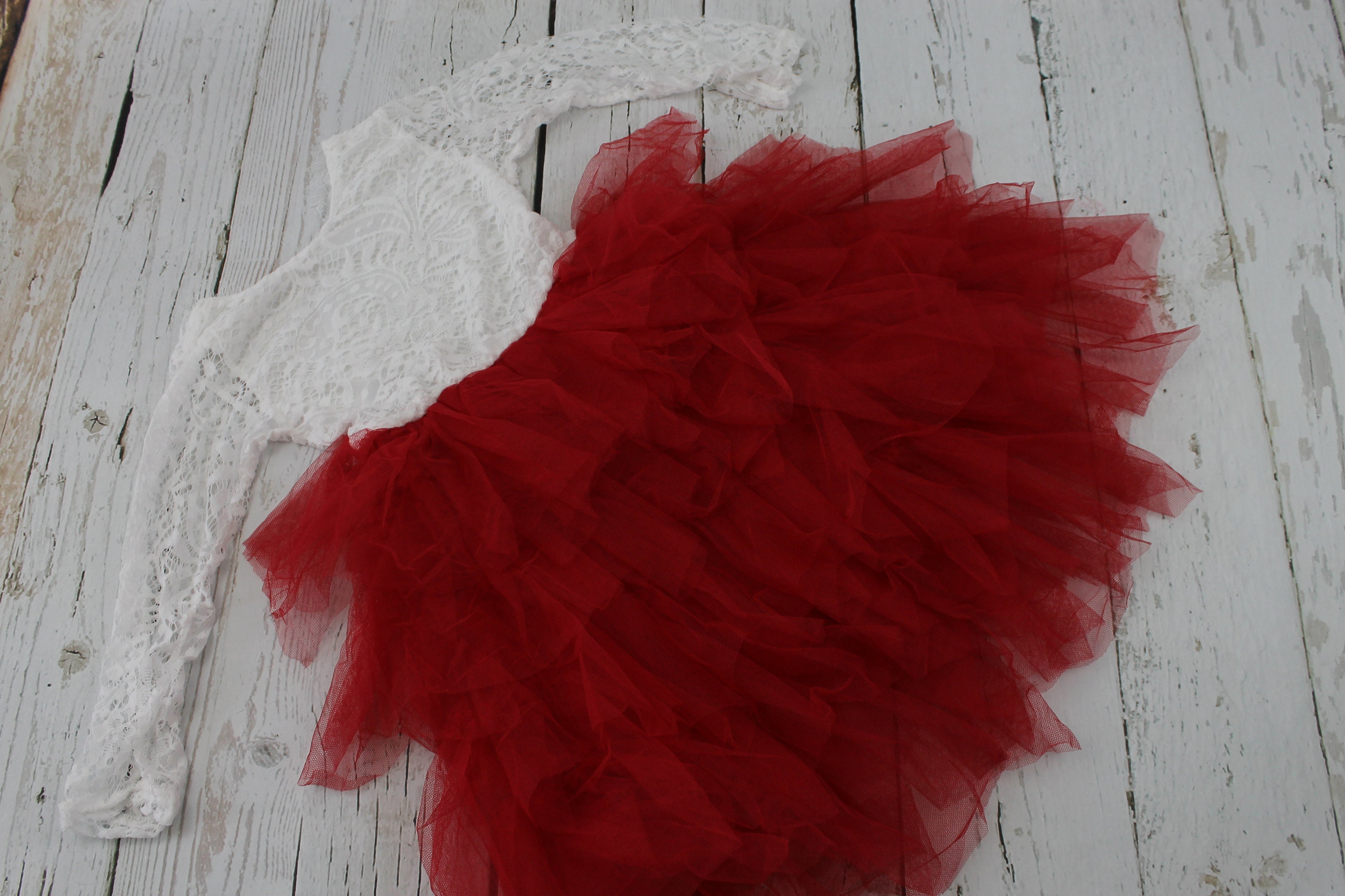 BessDress Long Sleeve Flower Girl Dress With Sequins - Holiday Party Dress BD410 - View #13