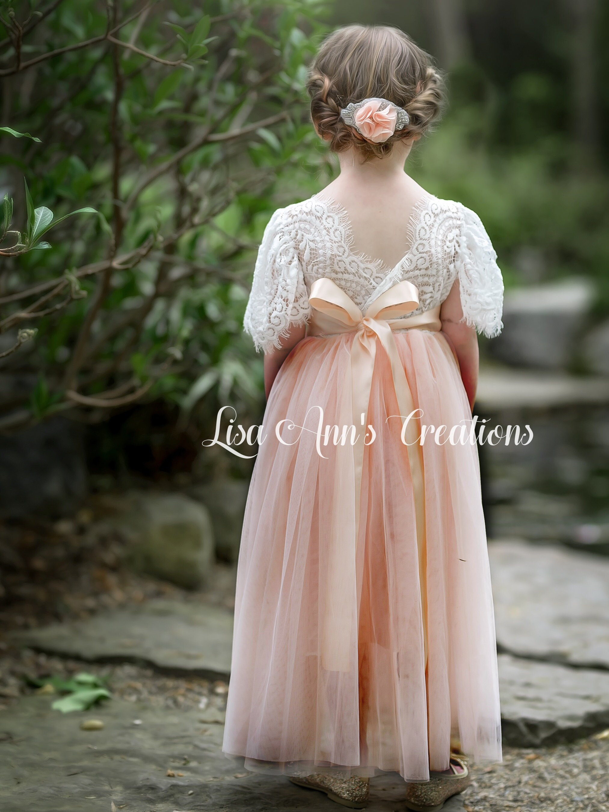 Long Peach Dress - Etsy Long Peach Dress - Etsy