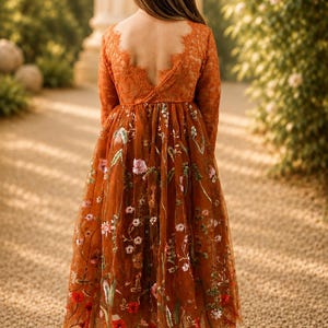 rust colored boho dress Toddler Color Size:Size N3 PRODUCT FEATURES Elegant rust pink wedding guest dresses It’s time for post